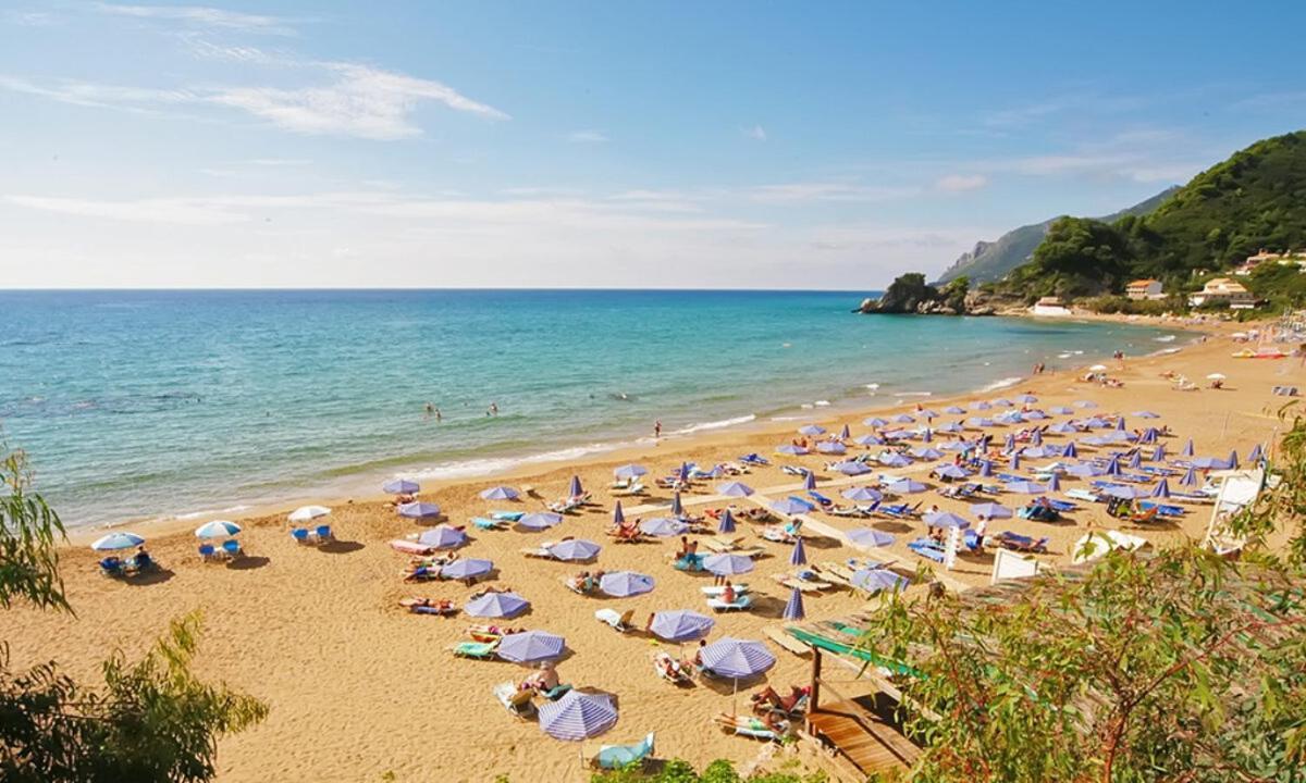 Aurora Apartment Corfu Pélekasz Kültér fotó